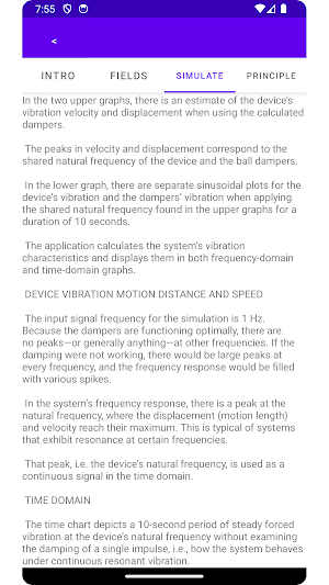 Hi-Fi Damper Calculator Screenshot 1