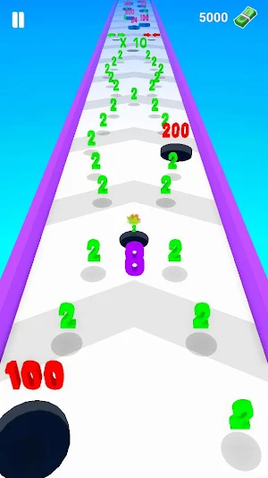 Hole Number Run Screenshot 0