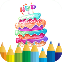 birthday cake coloring game