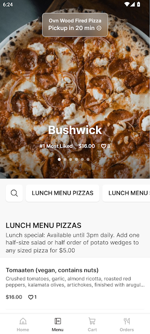 Ovn Wood Fired Pizza Screenshot 1