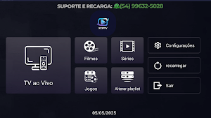 XCIPTV Franquia Player Screenshot 2