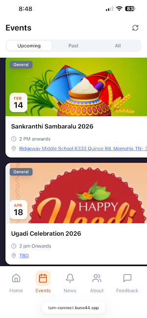 TAM Connect Screenshot 0