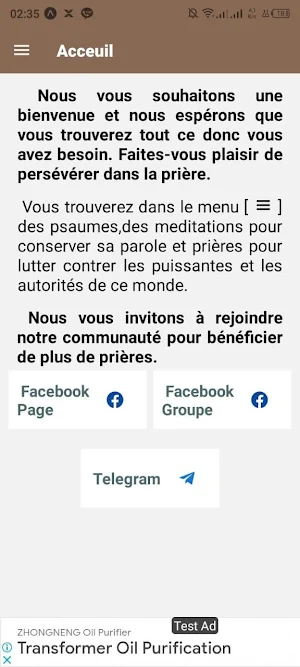 prière de délivrance Screenshot 3