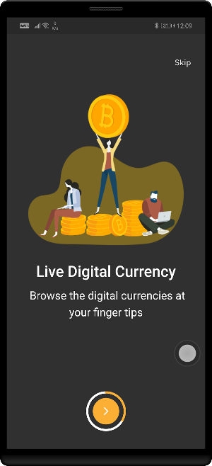 Coinpool - Flutter App UI Kit Screenshot 0