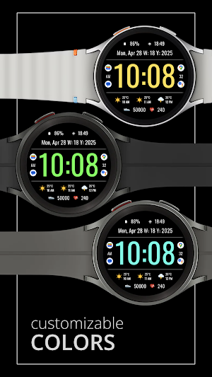 DADAM104 Weather Digital Watch Screenshot 1