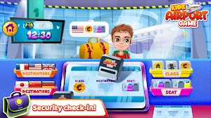 Kids Airport Game Screenshot 1