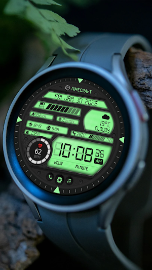 DIGI Gridlock WS8 Watch Face Screenshot 3
