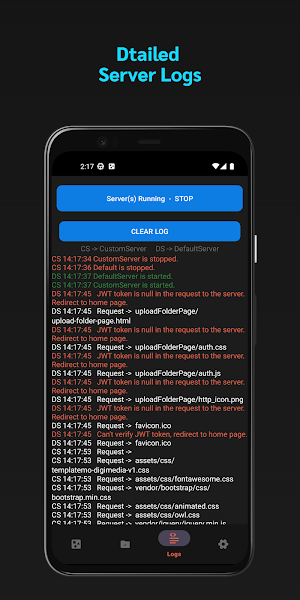 HostMobile - HTTP Server Screenshot 3