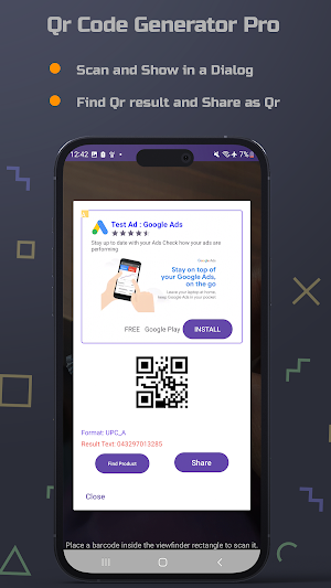 Fast QR Code Creator & Scanner Screenshot 2