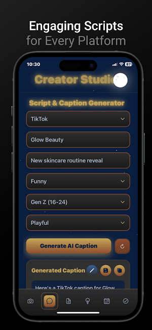 UGC AI Creator Studio Screenshot 2