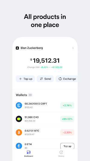 EBCwallet Screenshot 0