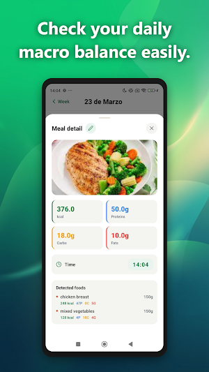 AI Calorie Counter Food Diary Screenshot 0