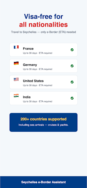 SC e-Border Assistant Screenshot 1