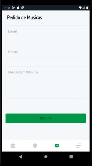 Radio Audio Player Screenshot 1