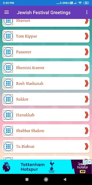 Jewish Festival Greetings: Photoframe, GIF, Quotes Screenshot 0