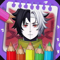 Anime & Manga Coloring Book