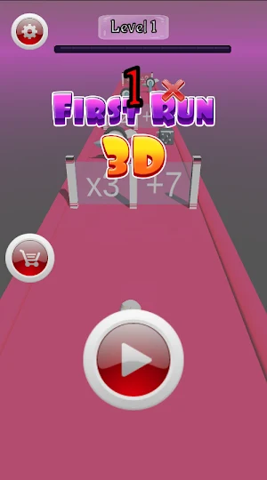 First Run 3D Screenshot 0