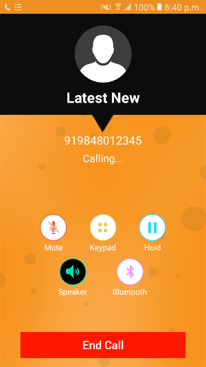 MediaCall MoSIP Screenshot 3