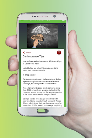Insurance Tips | Car Insurance Screenshot 2