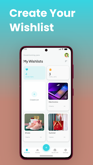 WishPeer Screenshot 2