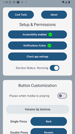 Volume Buttons Extended Screenshot 2