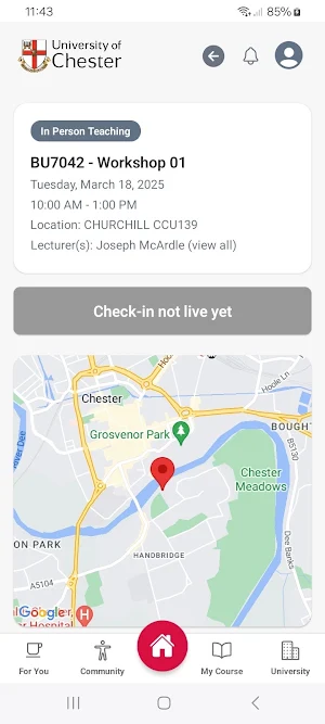 UoC App Screenshot 2