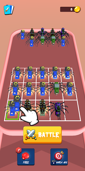 Merge Grima Monster Train Run Screenshot 1