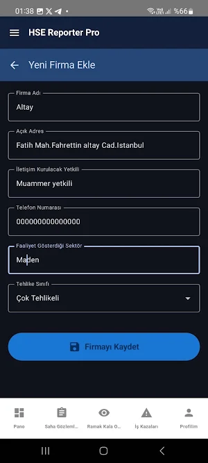 HSE REPORTER PRO Screenshot 3