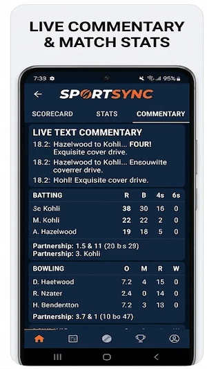 Live Cricket TV HD Streaming Screenshot 2