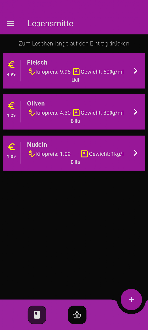 Recipe Price Calculator Screenshot 0