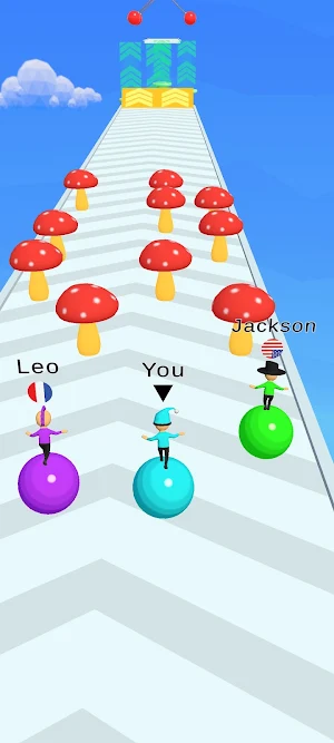 Bubble Race 3D Screenshot 1
