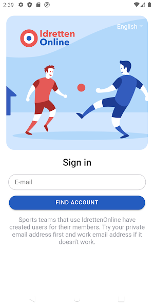IdrettenOnline Screenshot 0