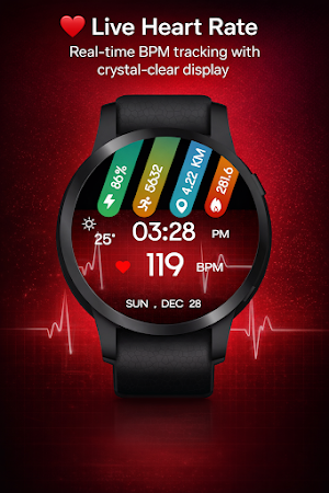 Heart Rate Monitor WatchFace Screenshot 0