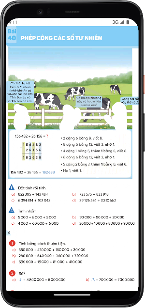Toán Lớp4 - Tập một Screenshot 0