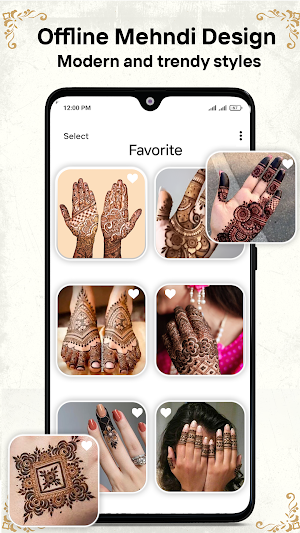 AR Mehndi Design: Sketch Art Screenshot 1