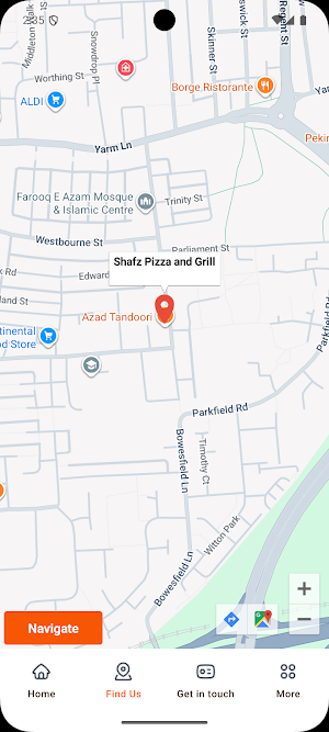 Shafz Pizza and Grill Screenshot 1