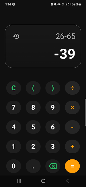 Calculator Ownkey Screenshot 1