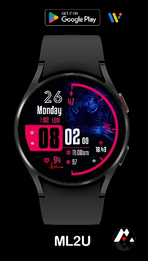 ML2U 196 Watch Face Screenshot 3