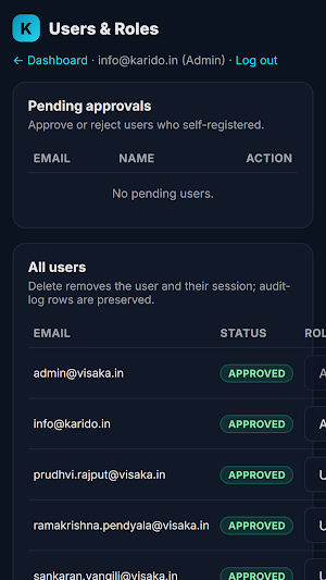 Visaka GOS Screenshot 0