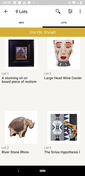 Bont Huijs Auctions Screenshot 2