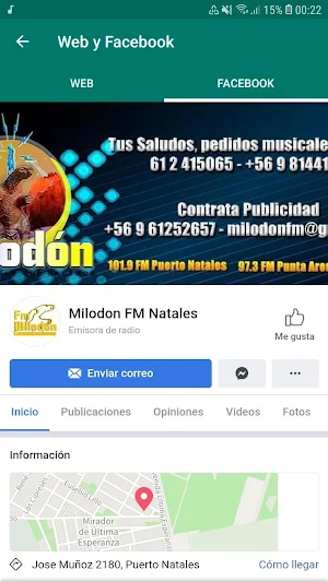 Radio Milodon Screenshot 2