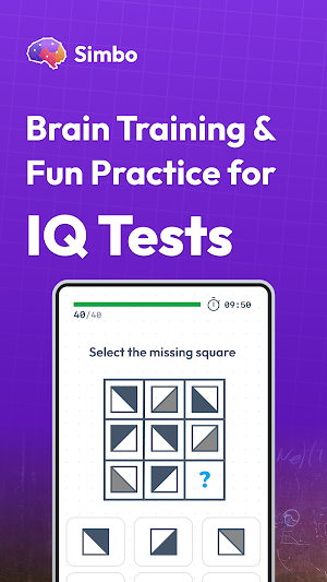 Simbo - IQ Test & Brain Games Screenshot 0