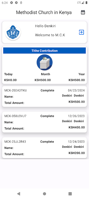 MCK Member App Screenshot 2