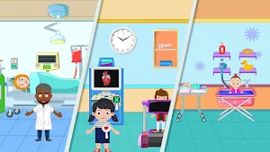 My Kids Town : City Hospital Screenshot 2