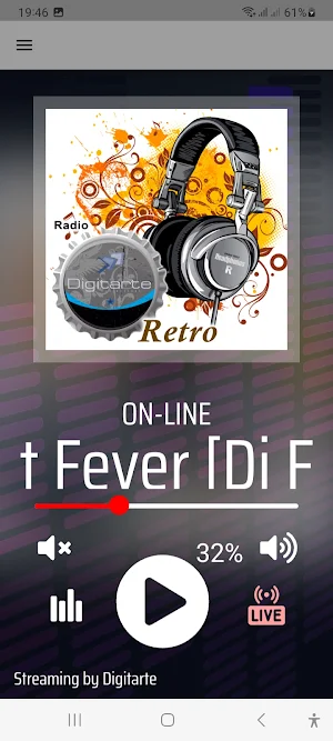 Digitarte Retro Radio Screenshot 2