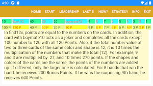 Boymate10 Find12X - Brain Card Game Screenshot 3