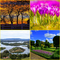 Garden, Landscape, Spring, Tree Wallpapers
