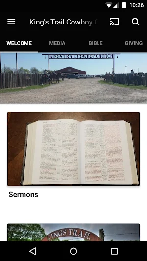 Kings Trail Cowboy Church Screenshot 0