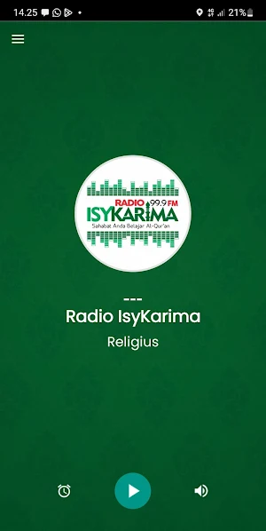 Radio IsyKarima Screenshot 0