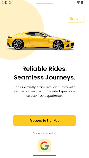 RideCore Screenshot 2